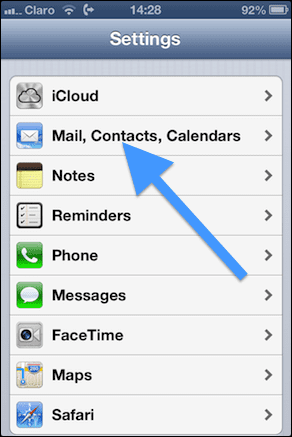 Mail Settings