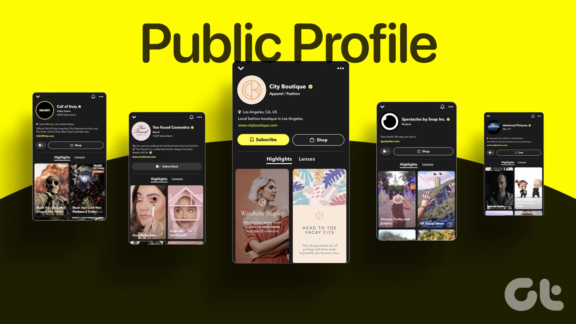 Make a Public Profile on Snapchat