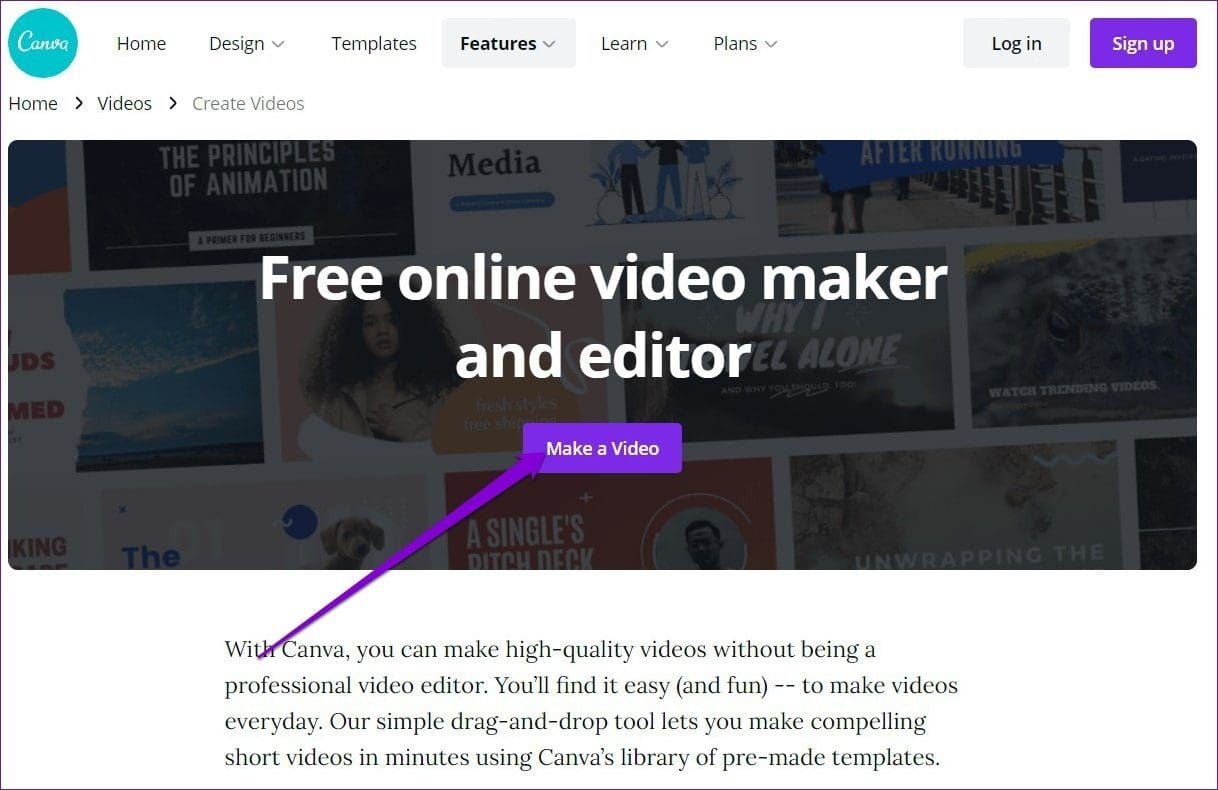 Make a Video in Canva