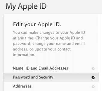 Manage Security