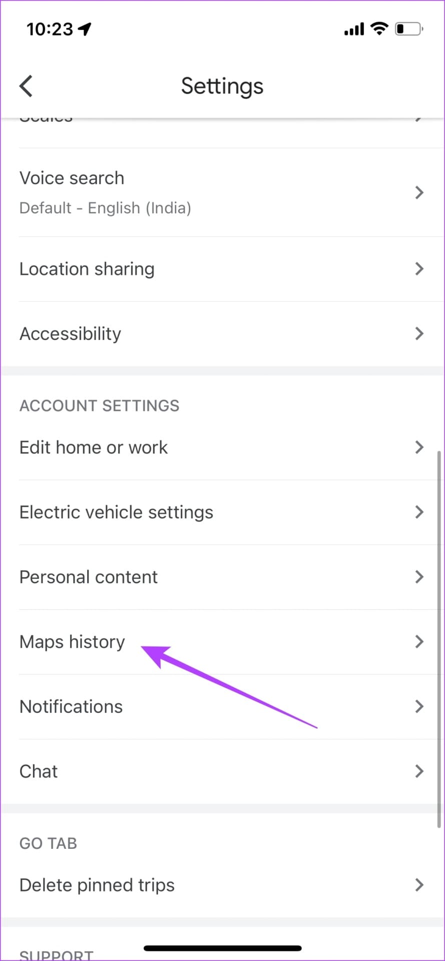 Maps History