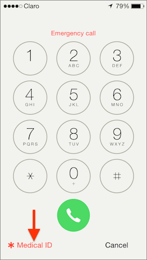 Medical Id Button