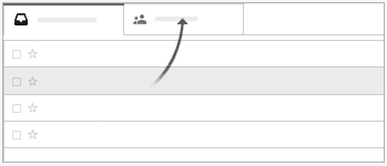 Message Tab Association