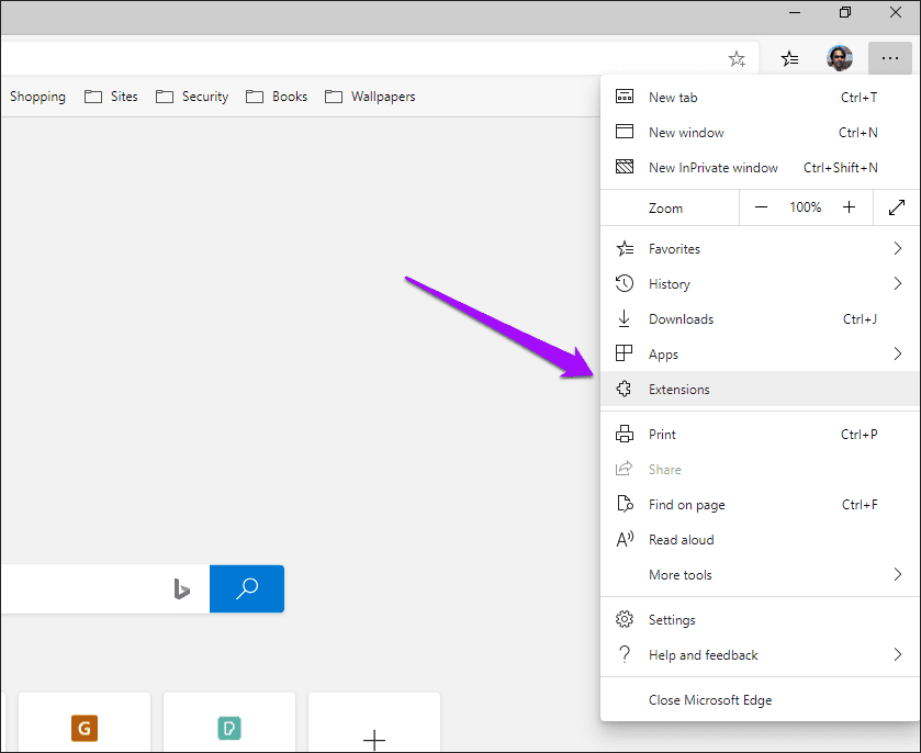 Microsoft Edge Chromium Change Search Engine 10
