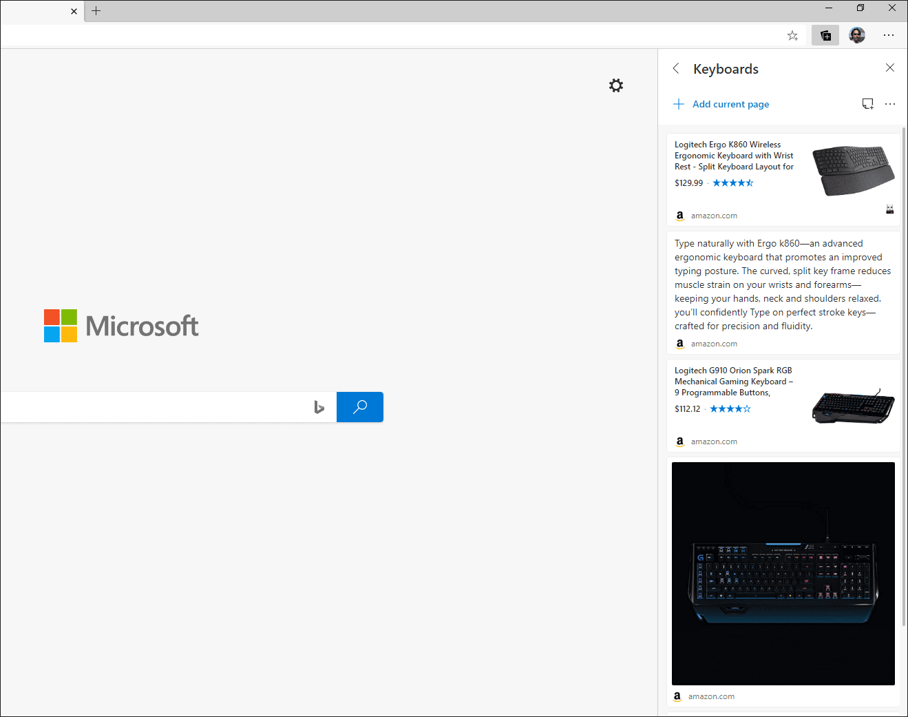 Microsoft Edge Chromium Collections 7