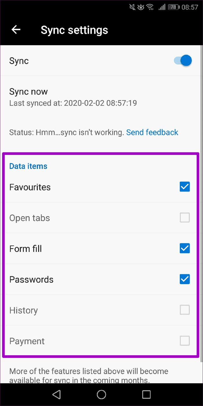Microsoft Edge Chromium Sync Passwords Bookmarks Extensions 12