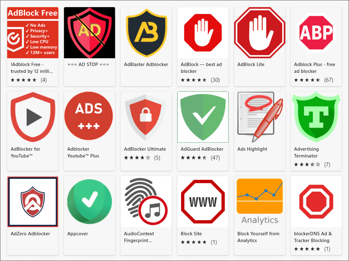 Microsoft Edge Chromium Tracking Prevention 11
