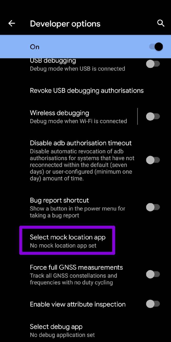 Mock Location App