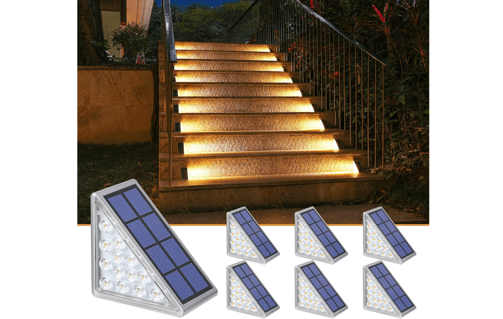 NIORSUN Solar Step Lights