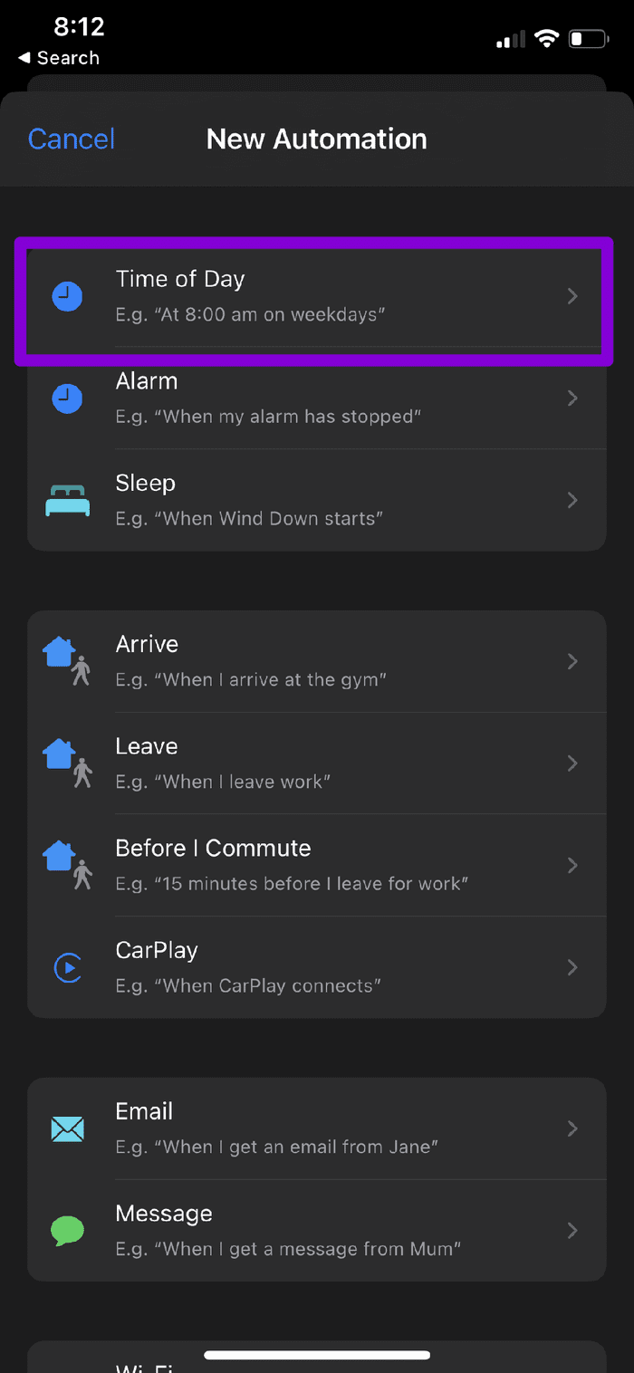 New Automation