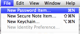 New Password