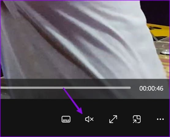 unmute video on Windows
