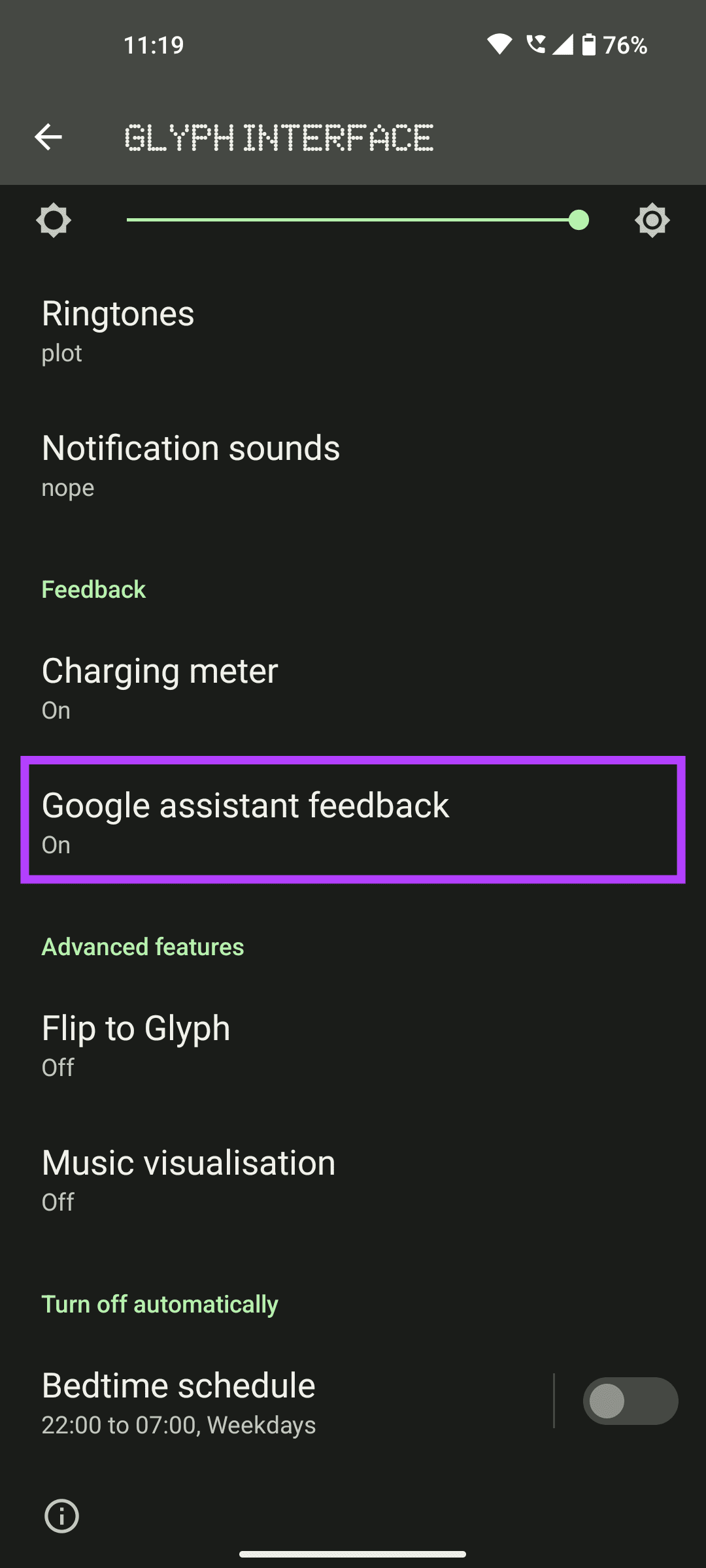 google assistant feedback