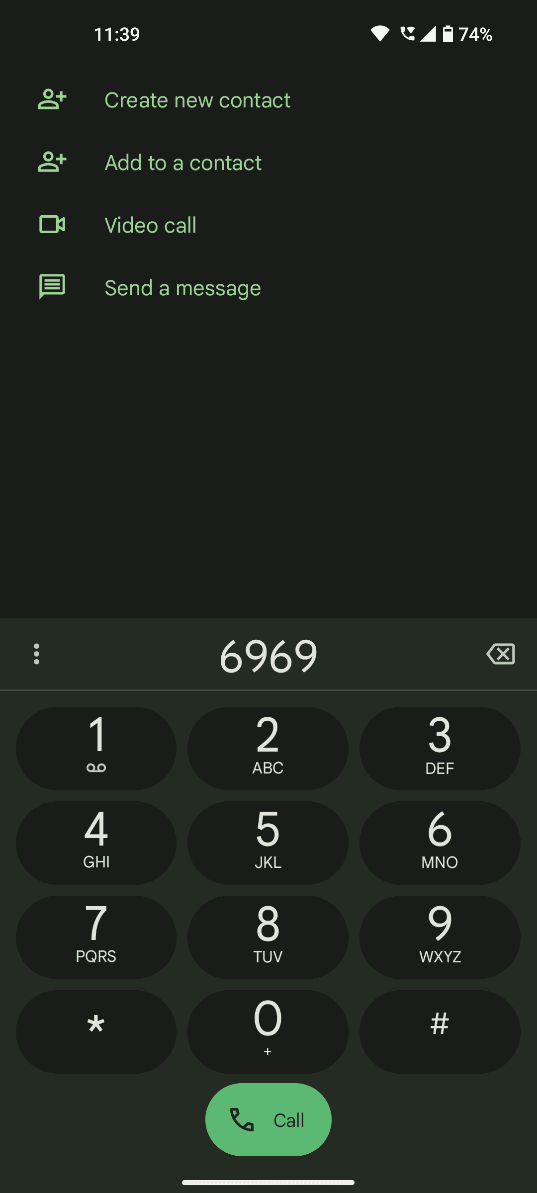 dial a number