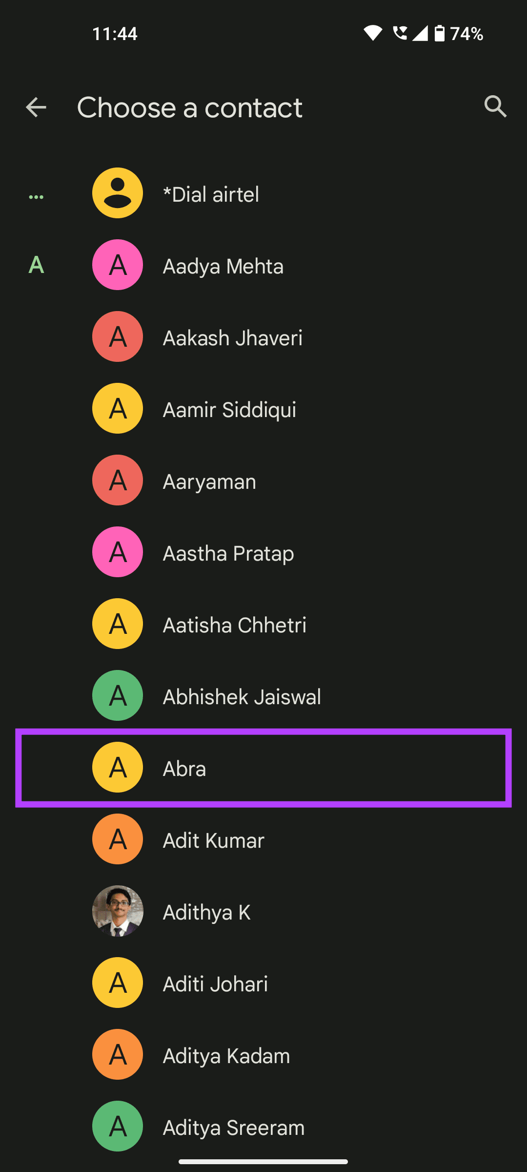 Select Abra