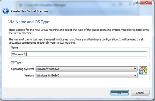 Os Name Type