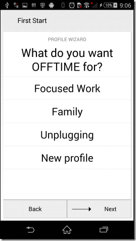 Off Time For Android 3