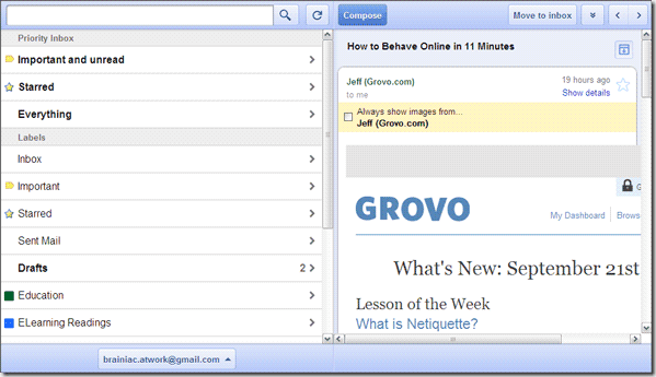 Offline Gmail