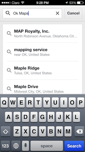 Ok Maps