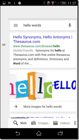 One Handed Operation On Android 5