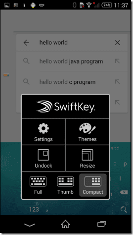 One Handed Operation On Android 6