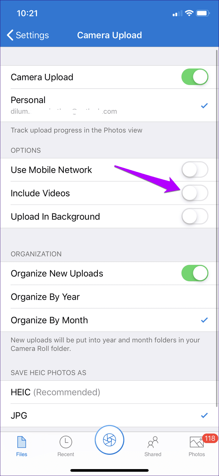 One Drive Camera Upload Iphone Not Working 10