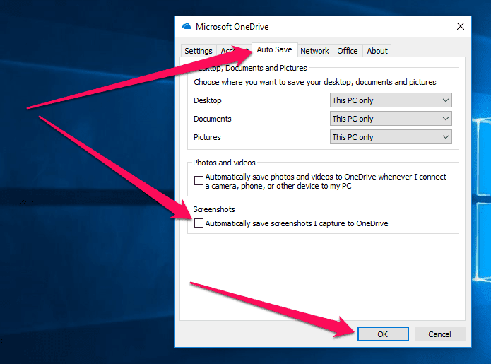 One Drive Disable Notifications 7