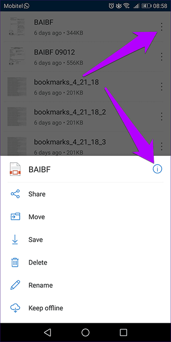 One Drive Display File Extensions 8