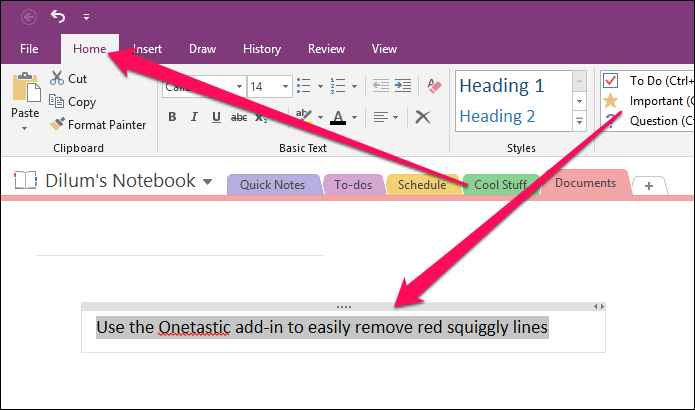 One Note Disable Spell Check 13