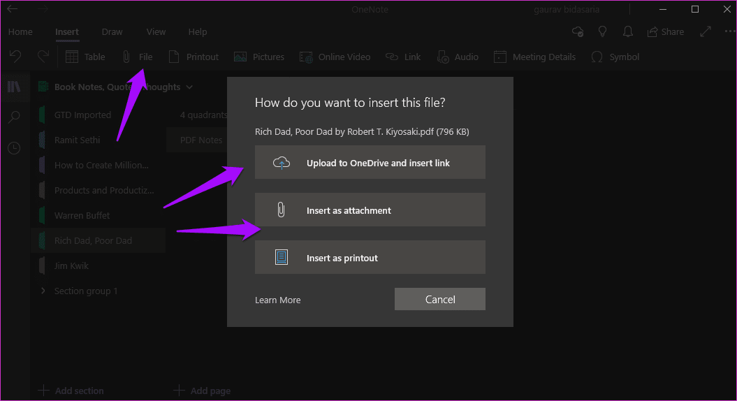 One Note Pdf Tips And Tricks 2