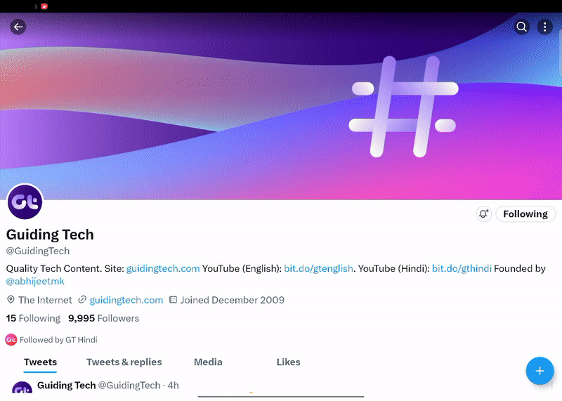 OnePlus Pad Tips and Tricks Split Screen GIF