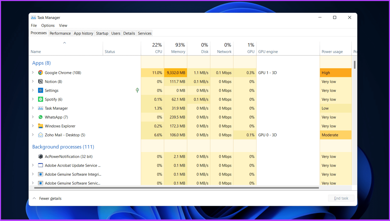 Windows Task Manager