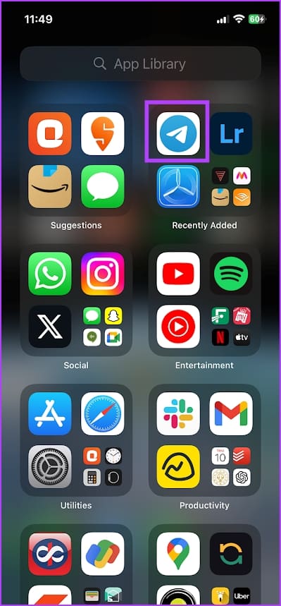 Open Telegram