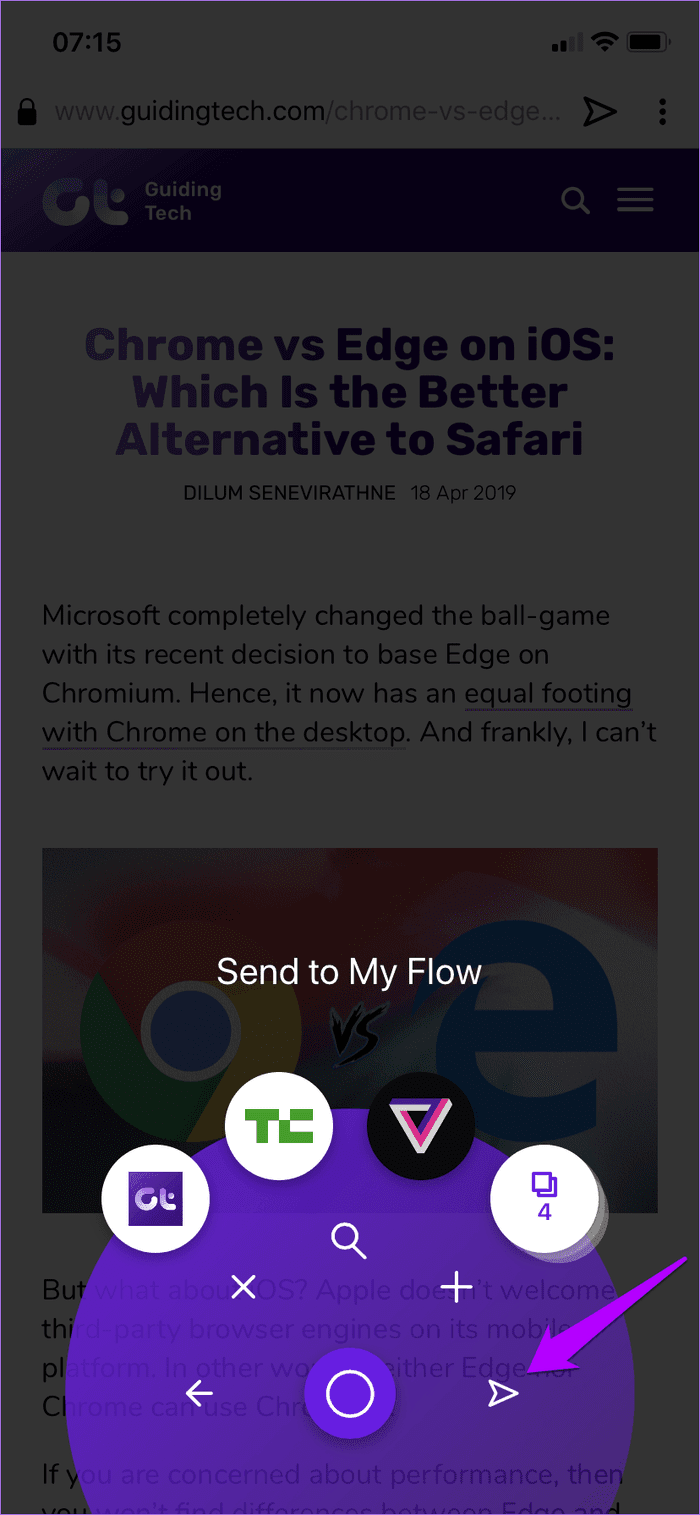 Opera Touch Tips Android Ios 1