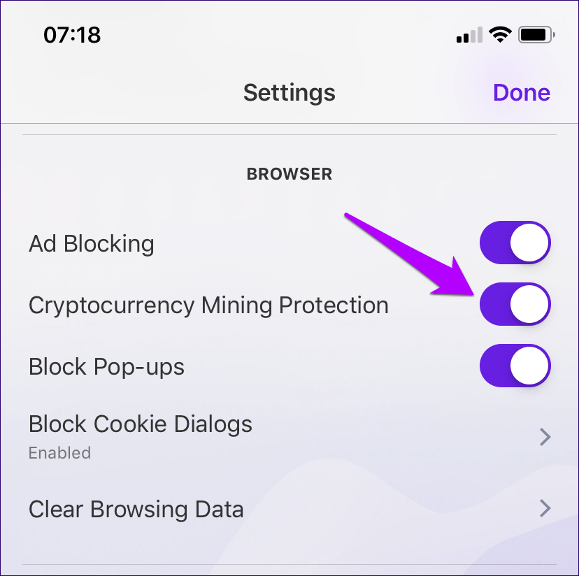 Opera Touch Tips Android Ios 7