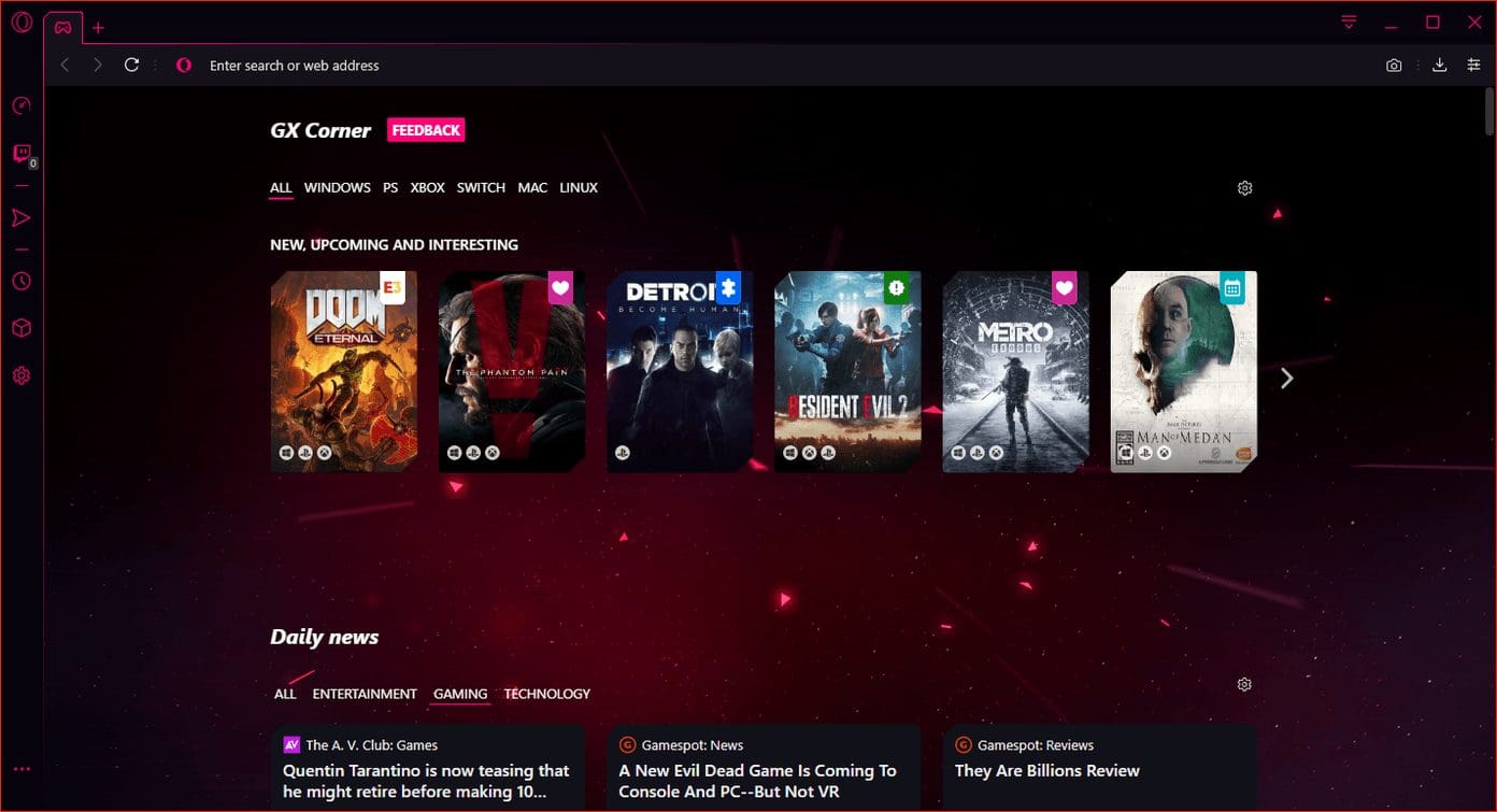 Opera Vs Opera Gx Gaming Browser 1