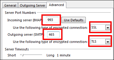 Outlook 2013 Google Apps Imap Ports