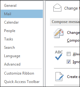 Outlook 2013 Signature Mail