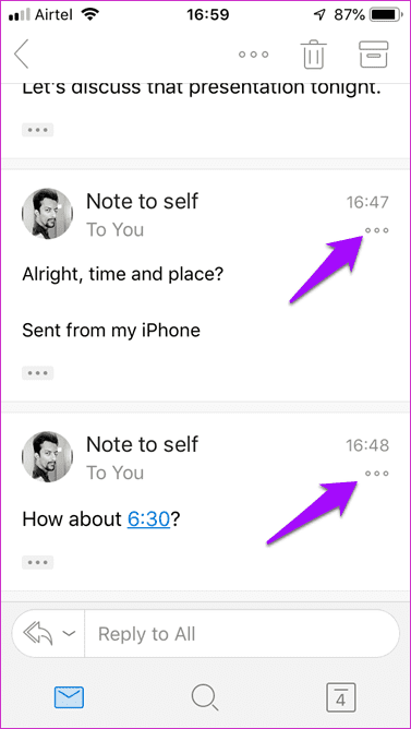 Outlook App Vs Apple Mail 11