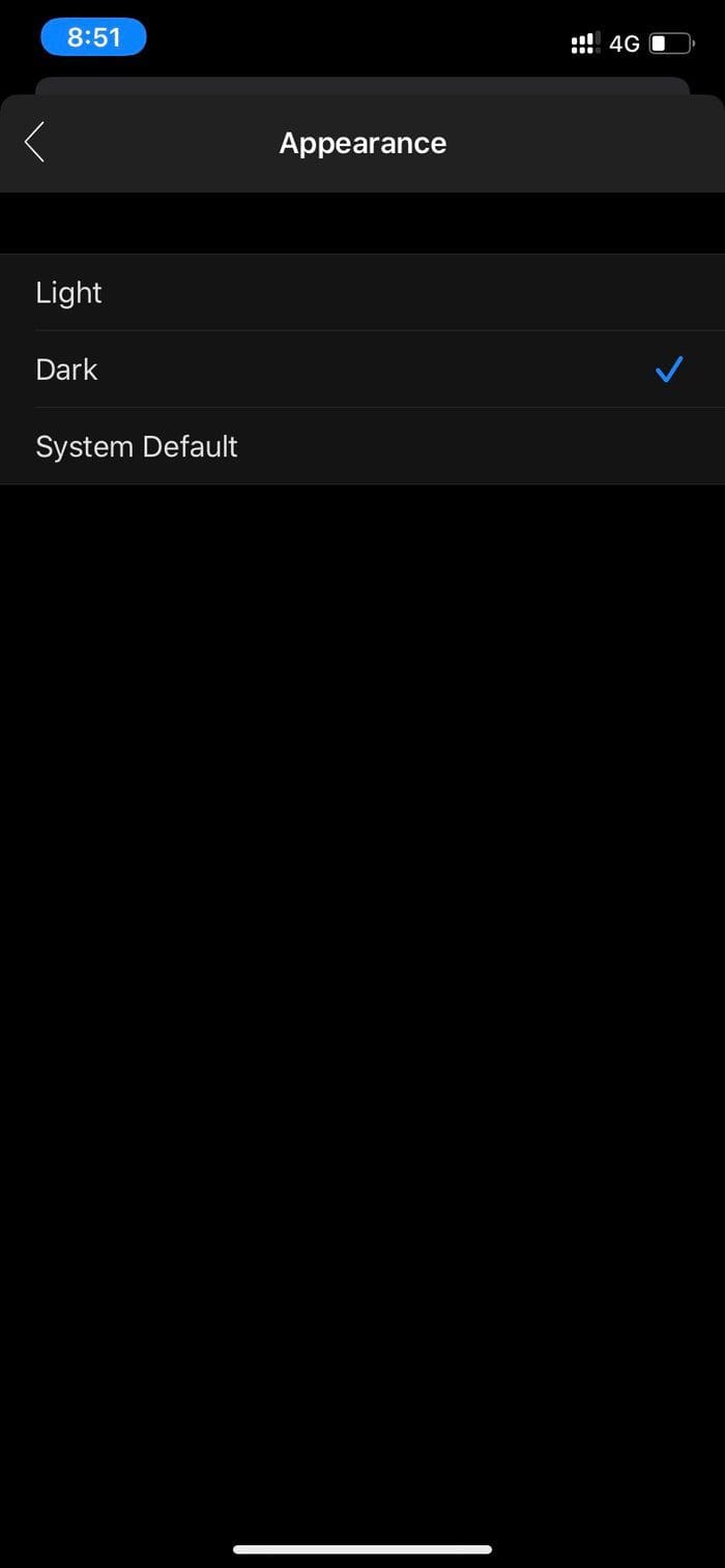 Outlook Dark