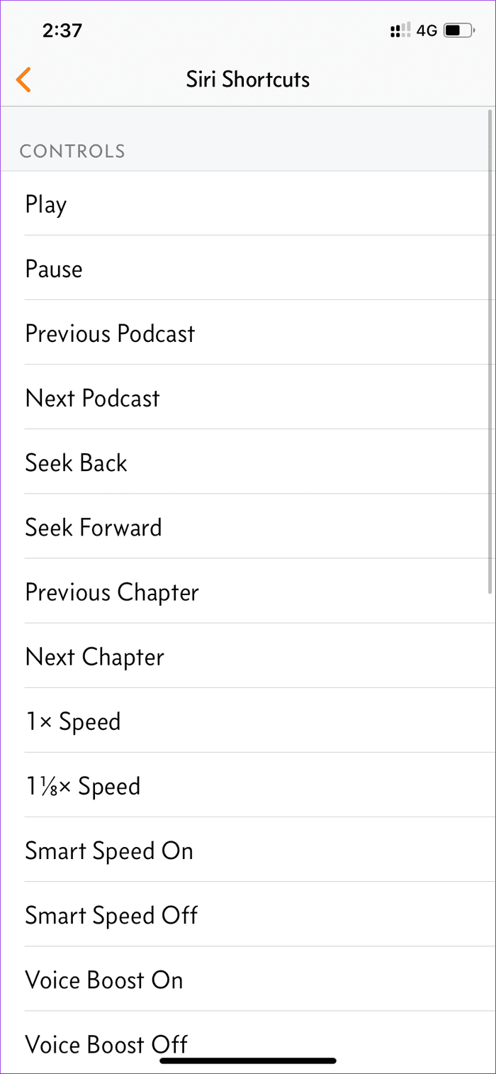 Overcast Siri