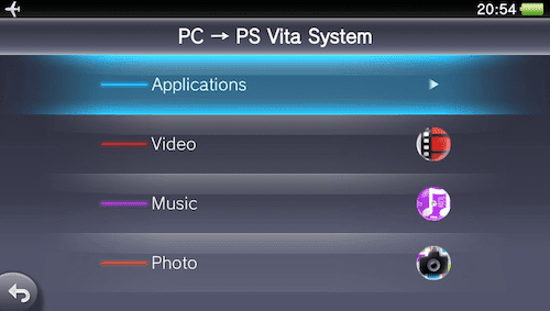 Ps Vita Content Manager Applications
