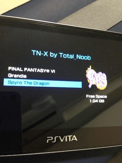 Ps Vita Tn X Ps1 Emulator Main