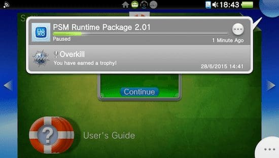 Ps Vita Unity Psm Update Paused