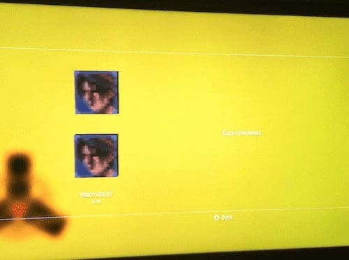 Ps3 File Copied