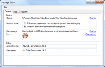 Package Editor Cameyo