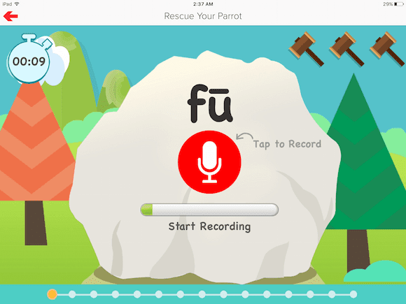 Parraoke Student Pronunciation Tone Example