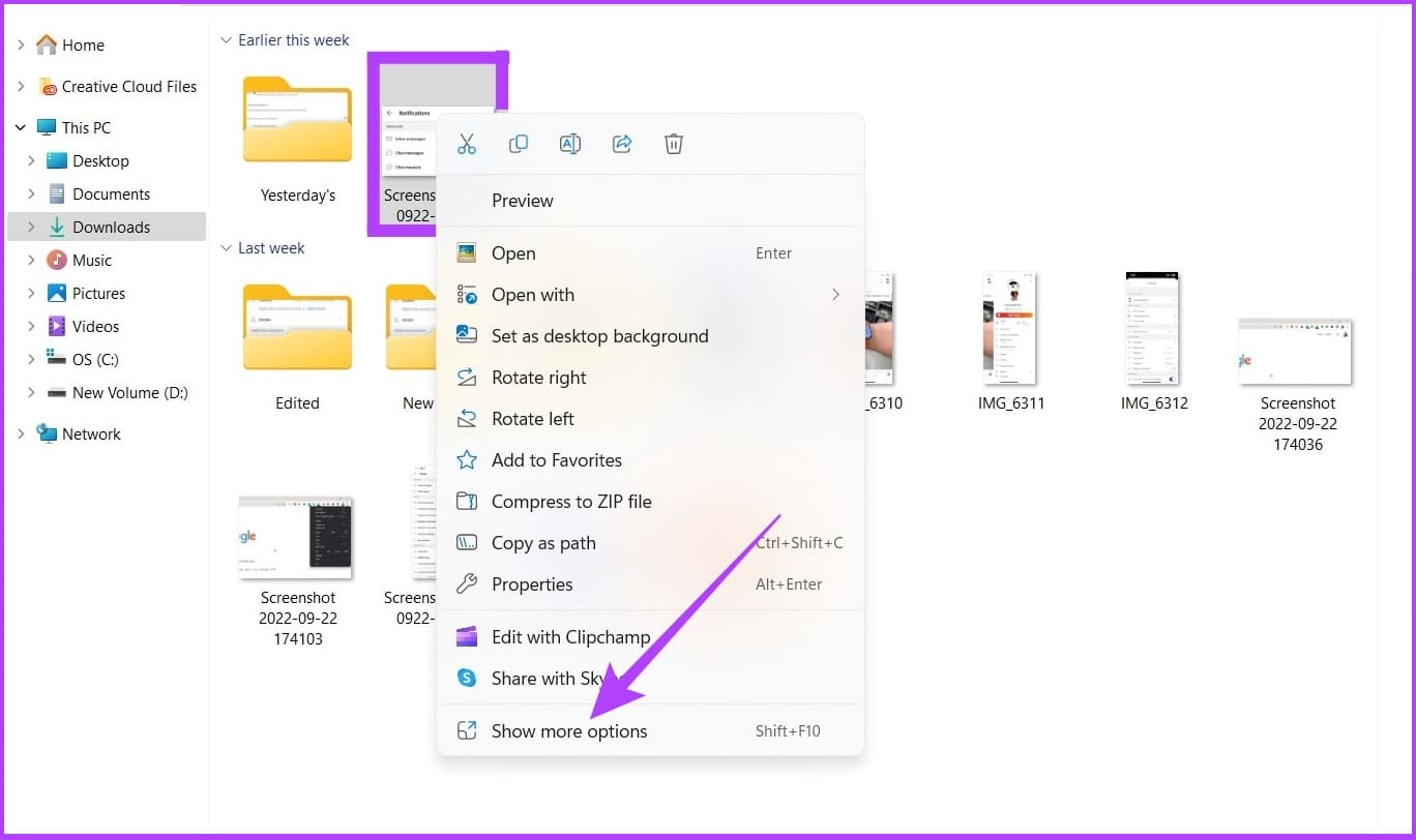 navigate to the file