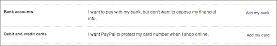 Paypal Bank Or Card Not Needed