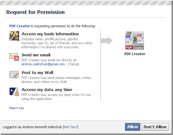 Permission Pdf Creator